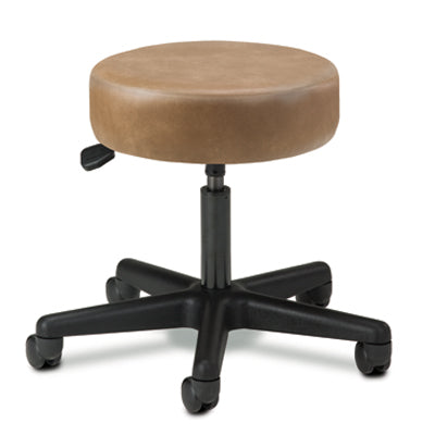 Clinton 2135 Black Base, 5-Leg, Pneumatic Stool