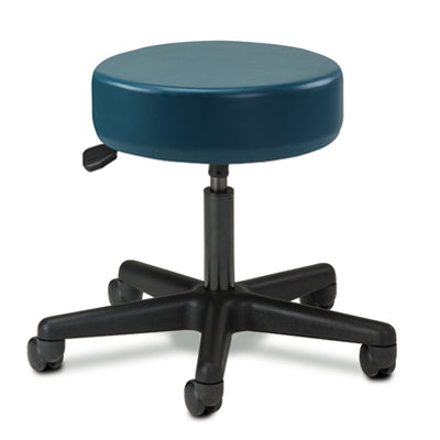 Clinton 2135 Black Base, 5-Leg, Pneumatic Stool