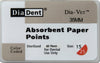 Diadent 216-692 Paper Point Dia-Vet 35mm #30/40, 60 Pts/Box