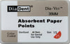 Diadent 218-219 Paper Point Dia-Vet 60mm #130, 60 Pts/Box