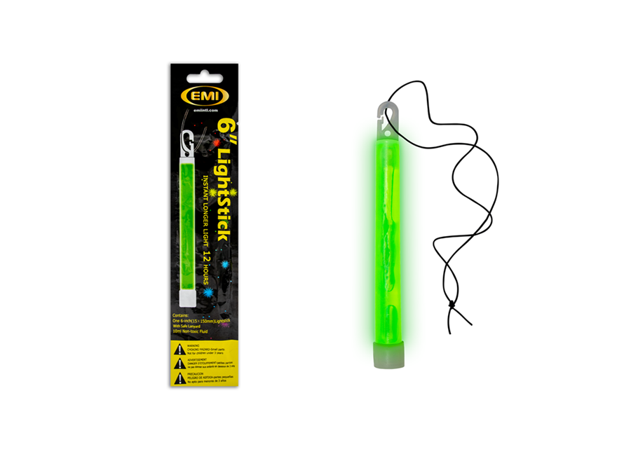 EMI 208 12-Hour Lightstick (10 Pack) (Green)