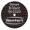 Renfert 560320 Dynex Brillant Separating Disc 0,3X20Mm (10 Pcs.)