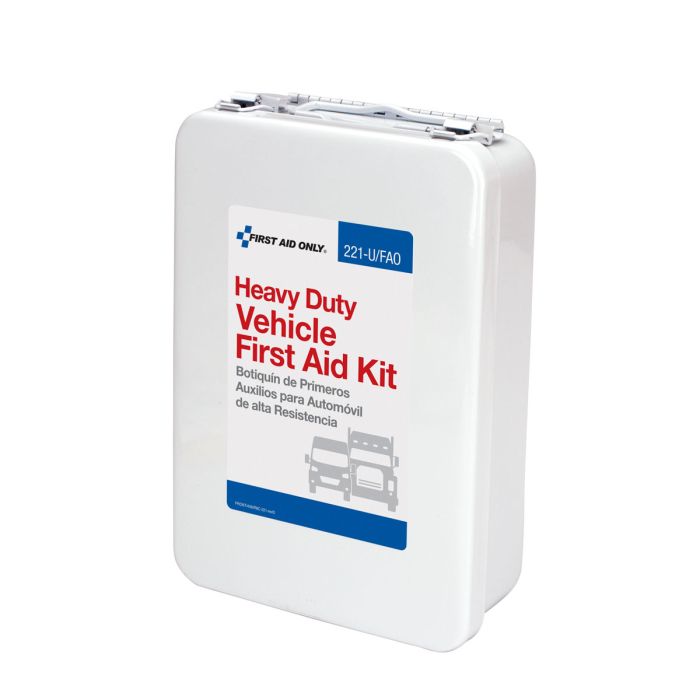 First Aid Only 221-U/FAO 25 Person Vehicle First Aid Kit, Metal Case