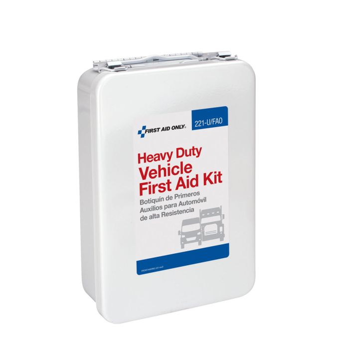 First Aid Only 221-U/FAO 25 Person Vehicle First Aid Kit, Metal Case