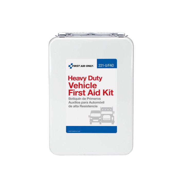 First Aid Only 221-U/FAO 25 Person Vehicle First Aid Kit, Metal Case