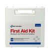 First Aid Only 225-AN 50 Person First Aid Kit, Plastic Case with Dividers