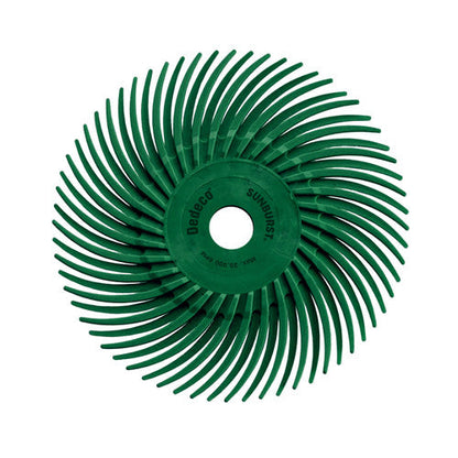 Dedeco 2262 Sunburst 4 TC Discs Dark Green 50 Grit Size 12/Bx