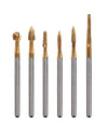 Dedeco 2310 FG Carbide Goldies T  F Series 2 6/Kit