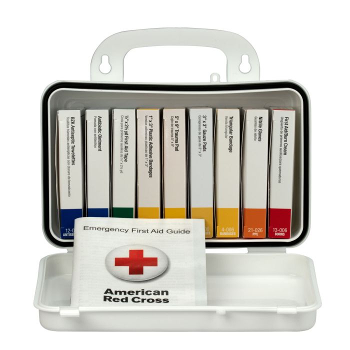 First Aid Only 238-AN 10 Unit First Aid Kit, Plastic Case