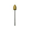 Dedeco 2672 Goldies Diamond Podiatry Bur - Pear 1/Unit