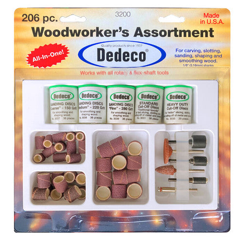 Dedeco 3200 Woodworkers Assortment 206/Kit