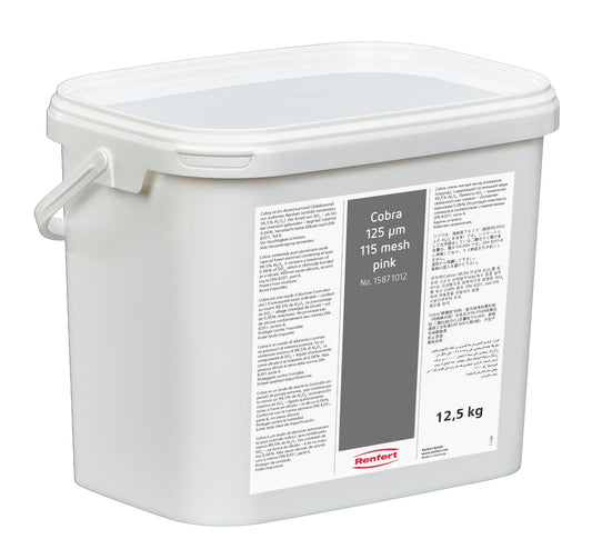 Renfert 15871012 Cobra Aluminium Oxide 125µm Rose 12,5Kg