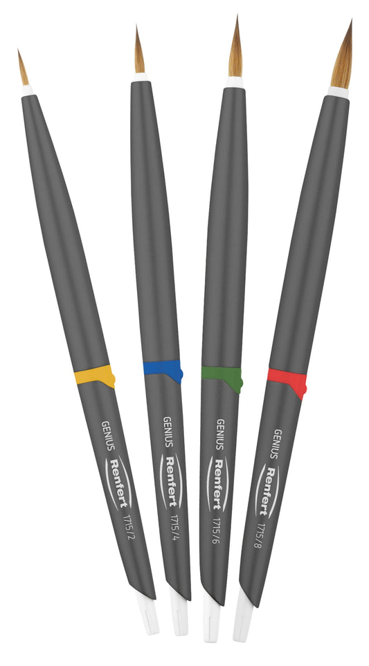 Renfert 17150000 Genius Brushes (4 Pcs)