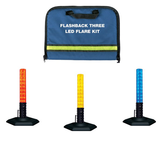 EMI 3060 Flashback Three LED Flare Kit (Blue) (2 Pack)