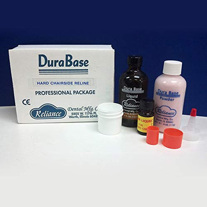 Reliance Dental 1401 DuraBase - Reline - Hard Chairside - Kit 4 oz (pink)
