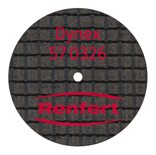 Renfert 570326 Dynex Separating Disc 0,3X26Mm (20 Pcs.)