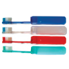 Oraline 000-44001 Ortho V-Trim Travel Toothbrush  - Soft Bristle Orthodontic Cleaning Brush 144/Box (144/Case)