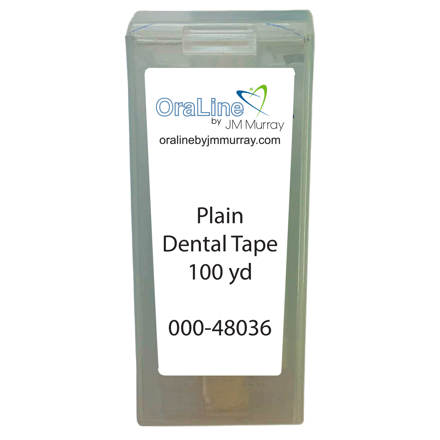 Oraline 000-48036 Premium PTFE Dental Floss  - 100 Yard Shred-Resistant Interdental Floss  (72/Case)