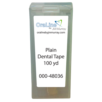 Oraline 000-48036 Premium PTFE Dental Floss  - 100 Yard Shred-Resistant Interdental Floss  (72/Case)