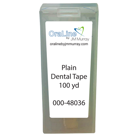 Oraline 000-48036 Premium PTFE Dental Floss  - 100 Yard Shred-Resistant Interdental Floss  (72/Case)