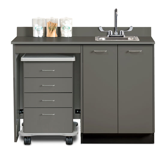 Clinton 48048L 48" Cart-Mate Cabinet/Cart Left