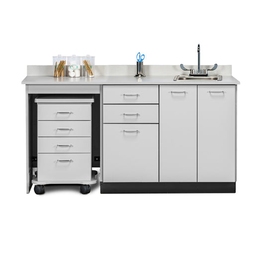Clinton 48066L 66" Cart-Mate Cabinet/ Cart Left