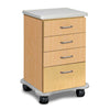 Clinton 4840-C Cart-Mate Cart with 4 Drawers