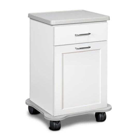 Clinton 4910-C Fashion Finish, Cart-Mate Cart with 1 Drawer and 1 Door