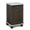 Clinton 4910-C Fashion Finish, Cart-Mate Cart with 1 Drawer and 1 Door