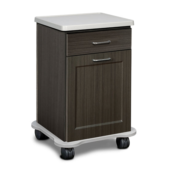 Clinton 4910-C Fashion Finish, Cart-Mate Cart with 1 Drawer and 1 Door