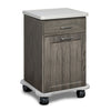 Clinton 4910-C Fashion Finish, Cart-Mate Cart with 1 Drawer and 1 Door