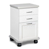 Clinton 4920-C Fashion Finish, Cart-Mate Cart with 2 Drawers and 1 Door