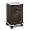Clinton 4920-C Fashion Finish, Cart-Mate Cart with 2 Drawers and 1 Door