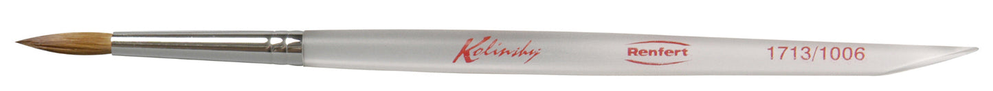 Renfert 17131006 Kolinsky Brush, Size 6 2 Pcs.