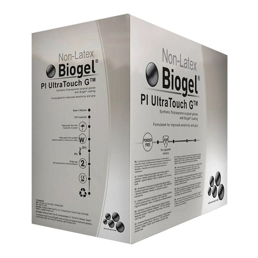 Bosma 71-ML421 Biogel Polyisoprene Ultratouch G Surgical Gloves Sterile Powder-Free, 50pr/bx, 4bx/cs