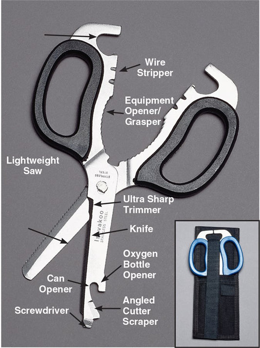 EMI 8000 Multi-Purpose Rescue Shears (Black)