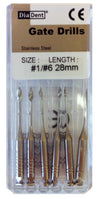 Diadent 531-201 Gates Glidden Drills 32 mm #1, 6 files/Box