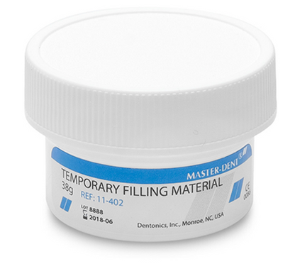 Dentonics Inc 11-402 Temporary Filling Material (Saliva Cure) 38G Jar