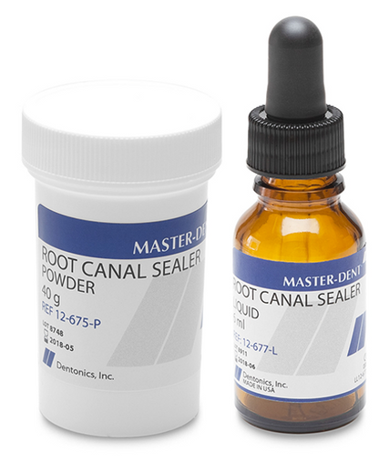 Dentonics Inc 12-677 Root Canal Sealer/Cement 10G Powder & 6Ml Liquid