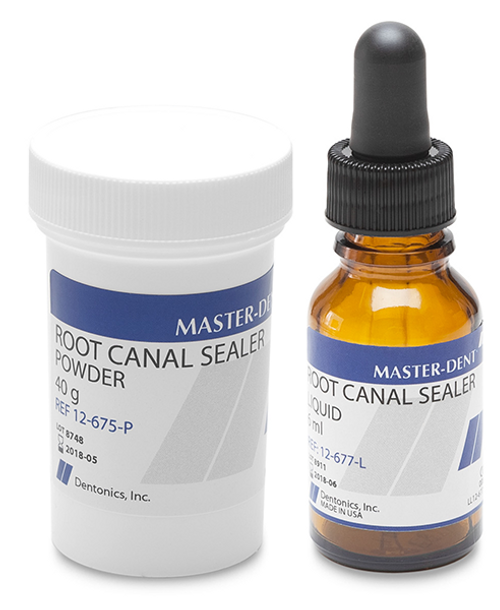 Dentonics Inc 12-677 Root Canal Sealer/Cement 10G Powder & 6Ml Liquid