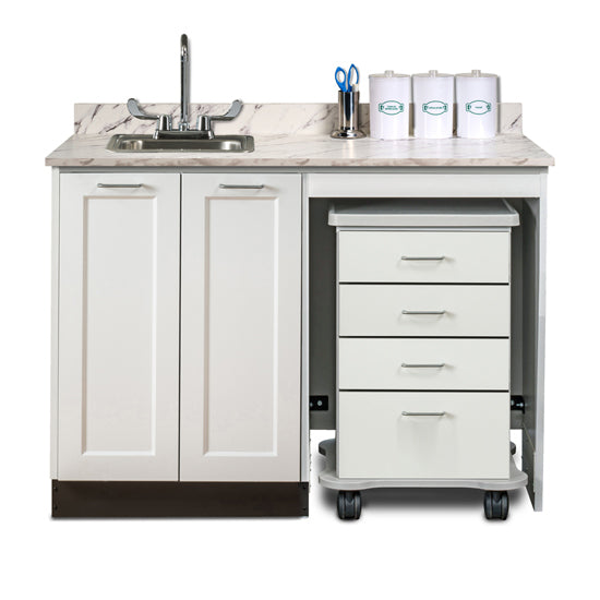 Clinton 58048R 48" Fashion Finish, Cart-Mate Cabinet/Cart Right