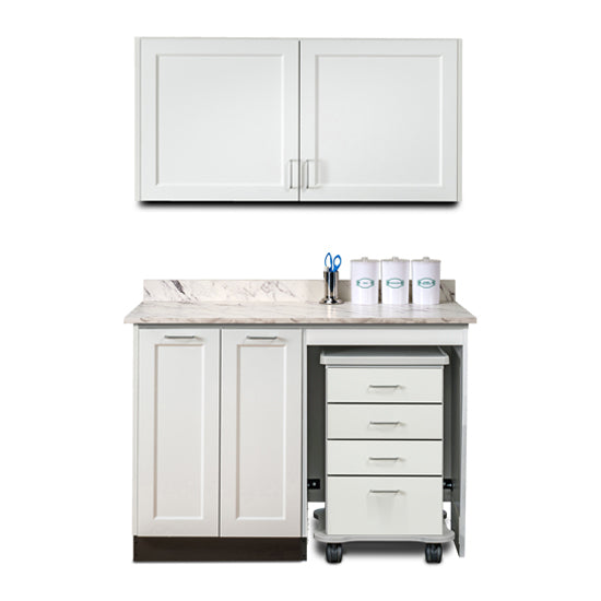 Clinton 758048R Ready Room My Way, 48" Fashion Finish, Cart-Mate Cabinetry Suite/Cart Right