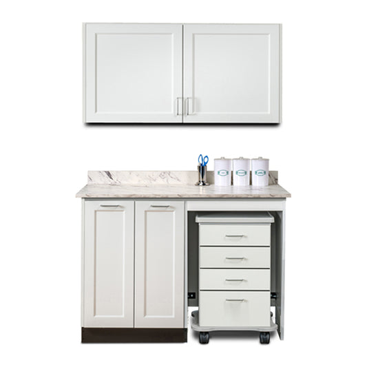 Clinton 758048R Ready Room My Way, 48" Fashion Finish, Cart-Mate Cabinetry Suite/Cart Right