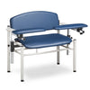 Clinton 6006-U SC Series, Extra-Wide, Padded, Blood Drawing Chair with Padded Flip Arms