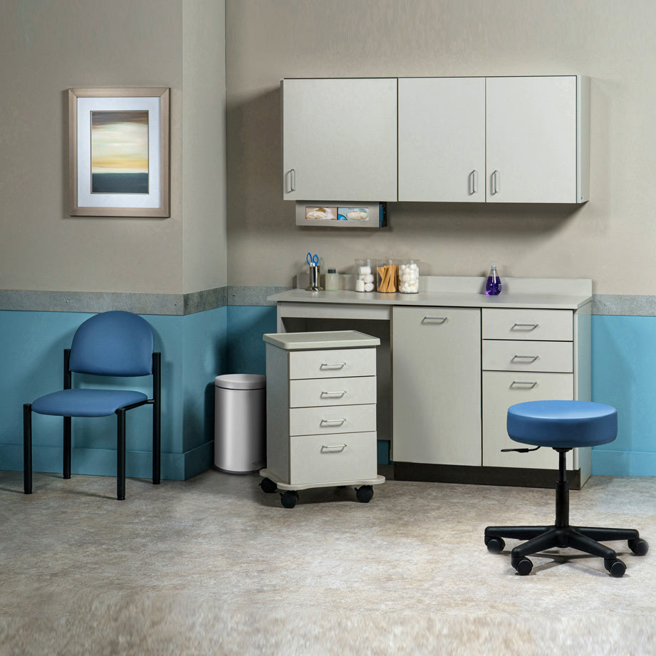 Clinton 748060ML Ready Room My Way, 60" Laminate, Cart-Mate Cabinetry Suite/Cart Left/Large Door Center