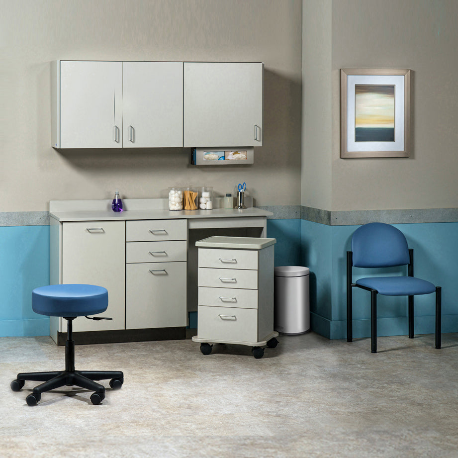 Clinton 748060R Ready Room My Way, 60"Laminate, Cart-Mate Cabinetry Suite/Cart Right
