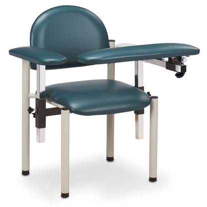 Clinton 6050-U SC Series, Padded, Blood Drawing Chair  with Padded Arms