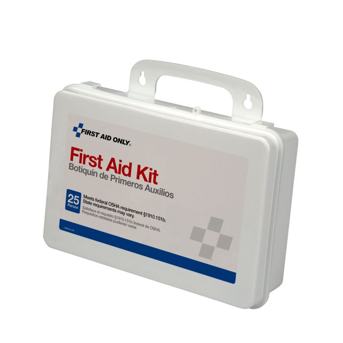 First Aid Only 6082 25 Person First Aid Kit, Plastic Case