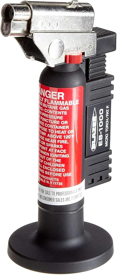 Blazer 189-1002 ES1000 The Angled Head Micro Torch - Black