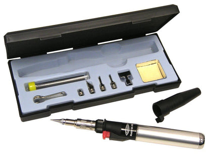 Blazer 189-1006 Excalibur Multi-Purpose Butane Torch And Hot Air Soldering Kit